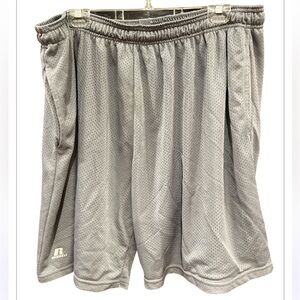 Russell Athletics Basketball Shorts Gray Men's Size XXL